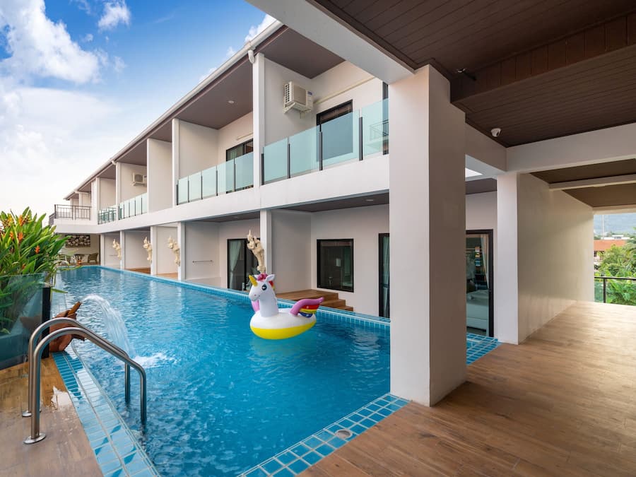 Utendørs lekeområde for barn