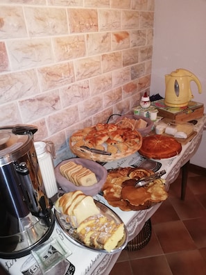 Petit déjeuner buffet compris tous les jours