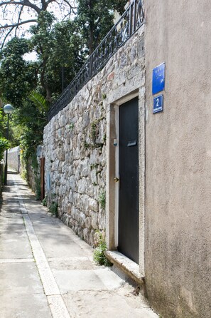 Entrada de la propiedad