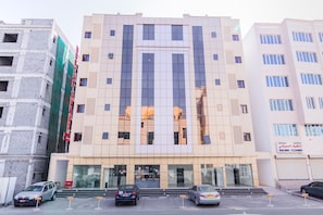 Façade de l’hébergement