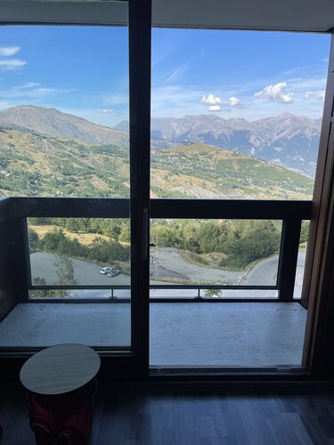 Studio at the foot of the slopes for 4 people, Le Corbier