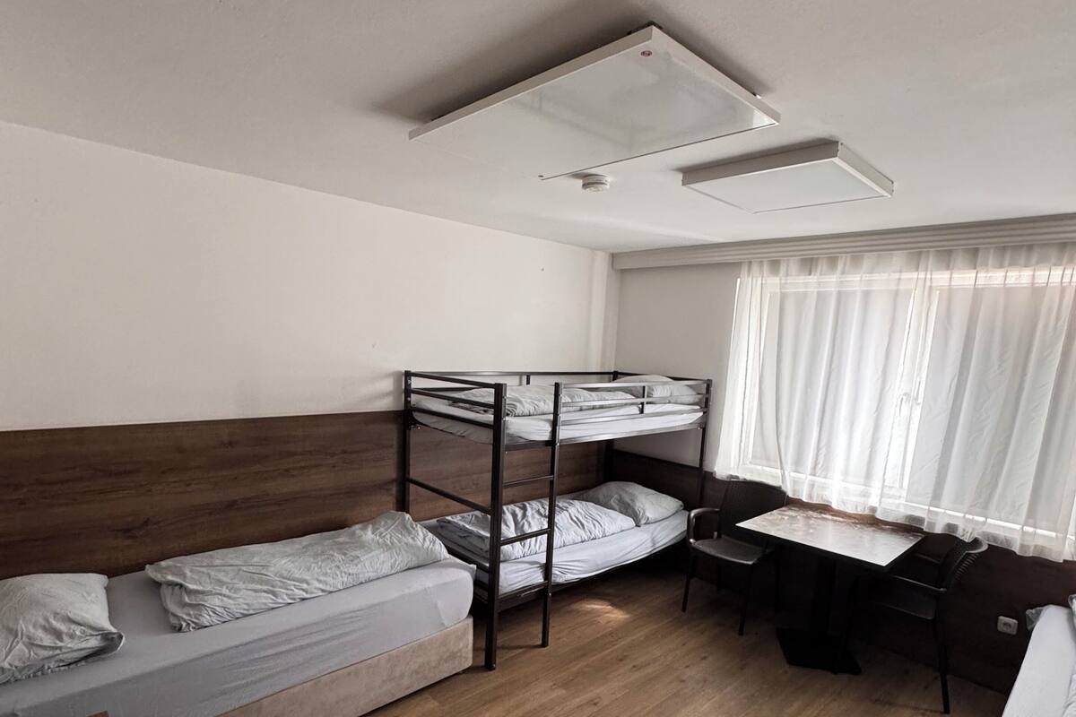 Basic Quadruple Room | WiFi (free), bed sheets