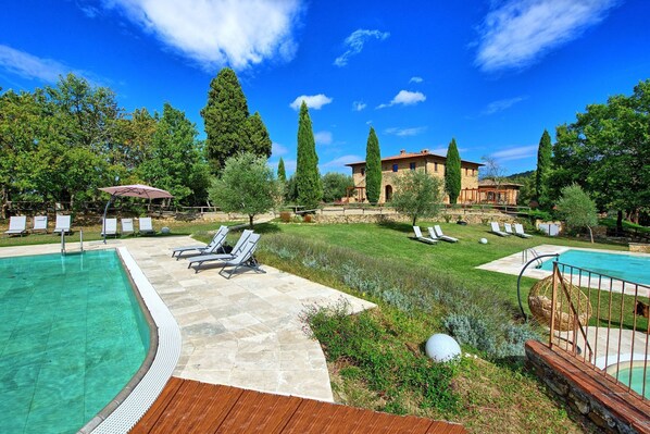 Pool - Mulignone 13 - Apartment with pool (Molino D'elsa)