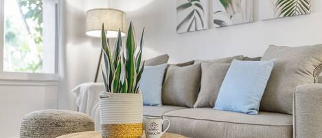 49-inch flat-screen TV with digital channels, Smart TV, Netflix