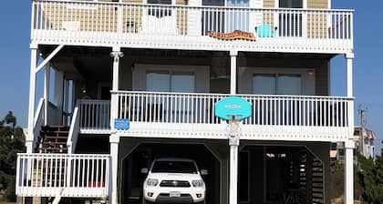5 BR Nags Head second row beach house