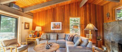 Téléviseur, foyer, jeux vidéo, livres