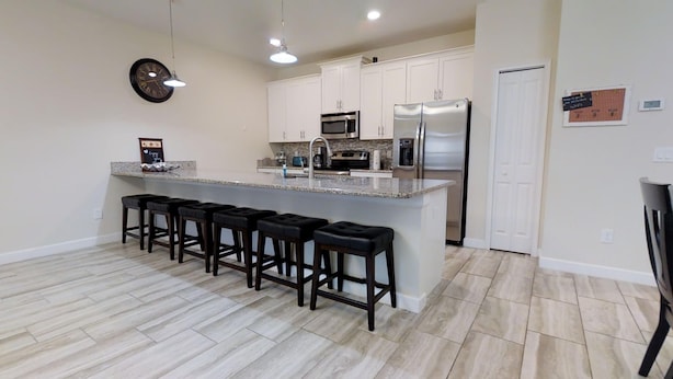 House, Multiple Beds, Private Pool | Private kitchen | Coffee/tea maker, fridge, microwave, stovetop - Storey Lake - Brl820 (Kissimmee)