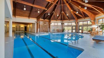 Indoor pool, outdoor pool