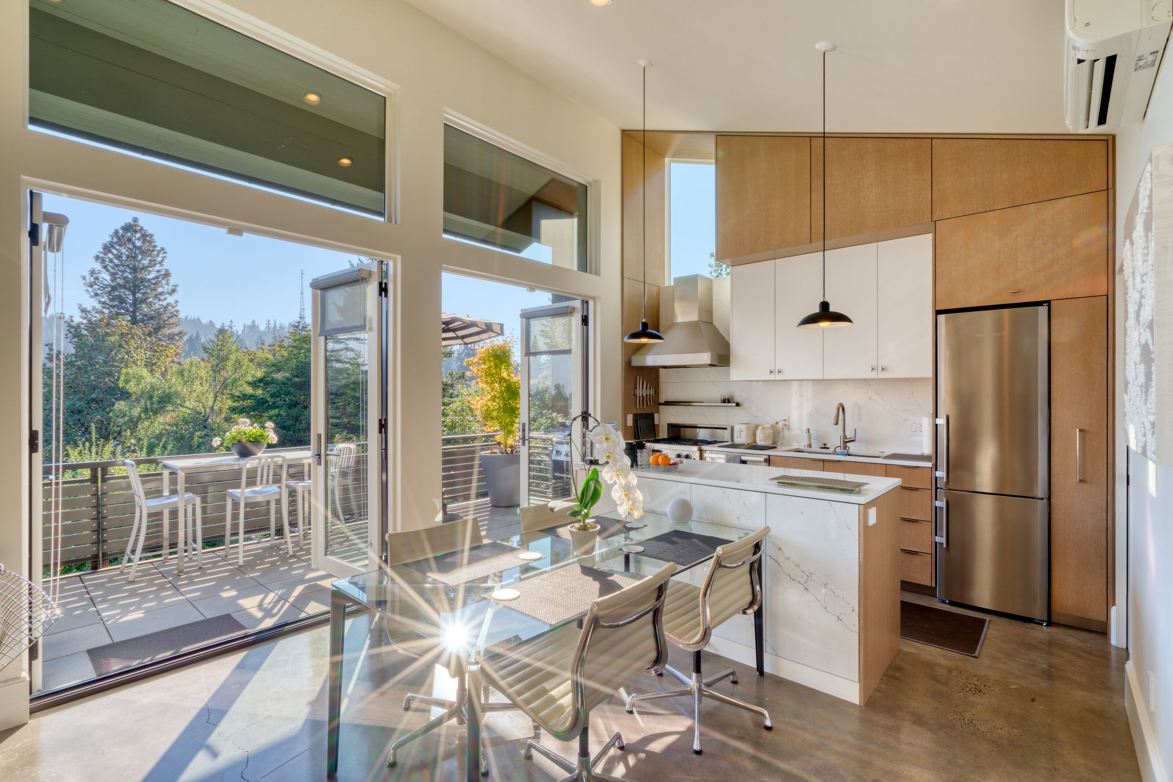 Modern Design + Lush Views, Brand New Guesthouse w/ Heated Floors & Parking