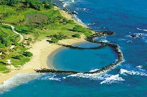 Am Strand, Liegestühle, Strandtücher