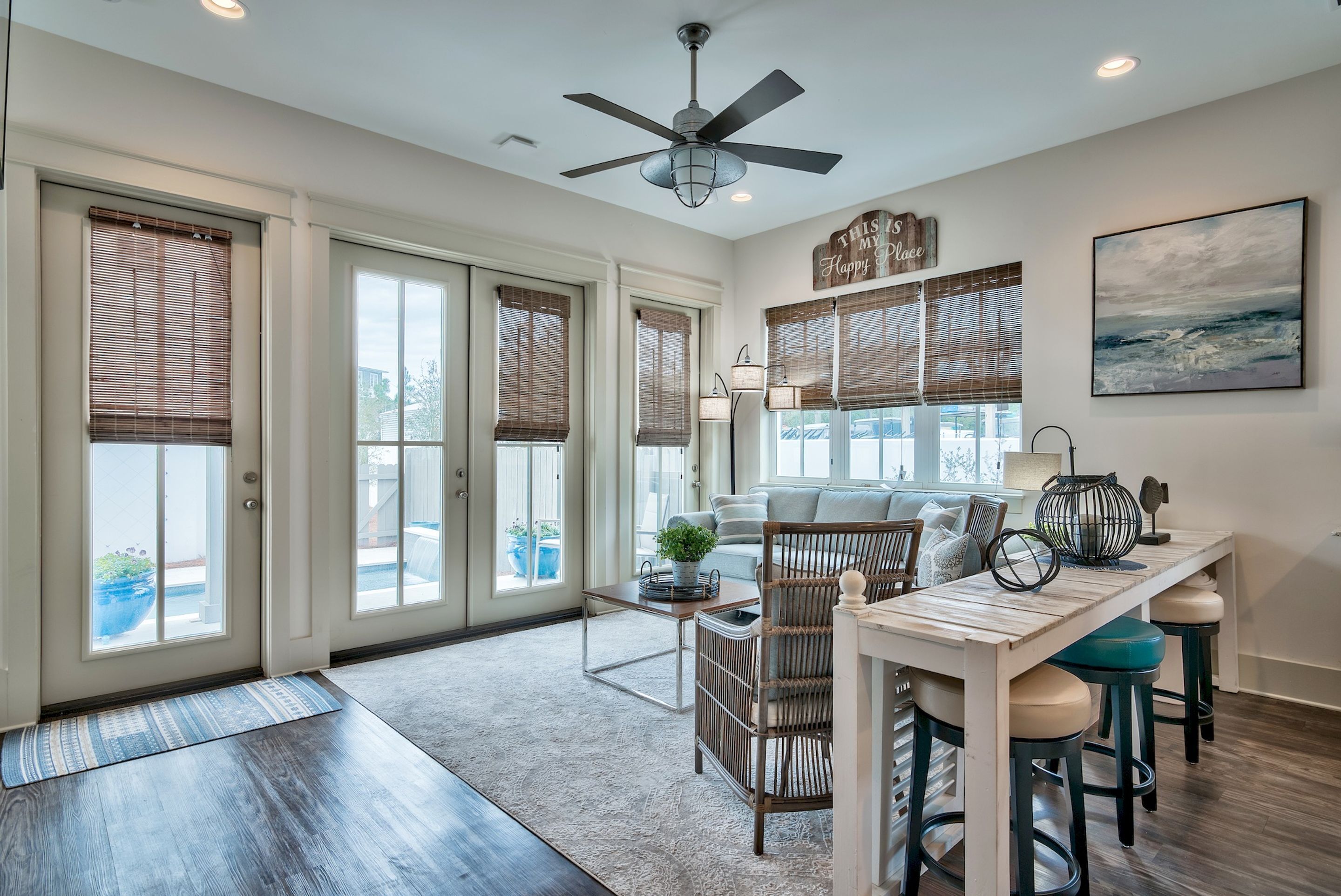 36-inch TV with cable channels