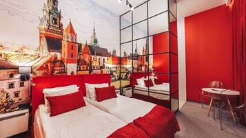 Basic Double or Twin Room | Individually decorated, iron/ironing board, free WiFi, bed sheets