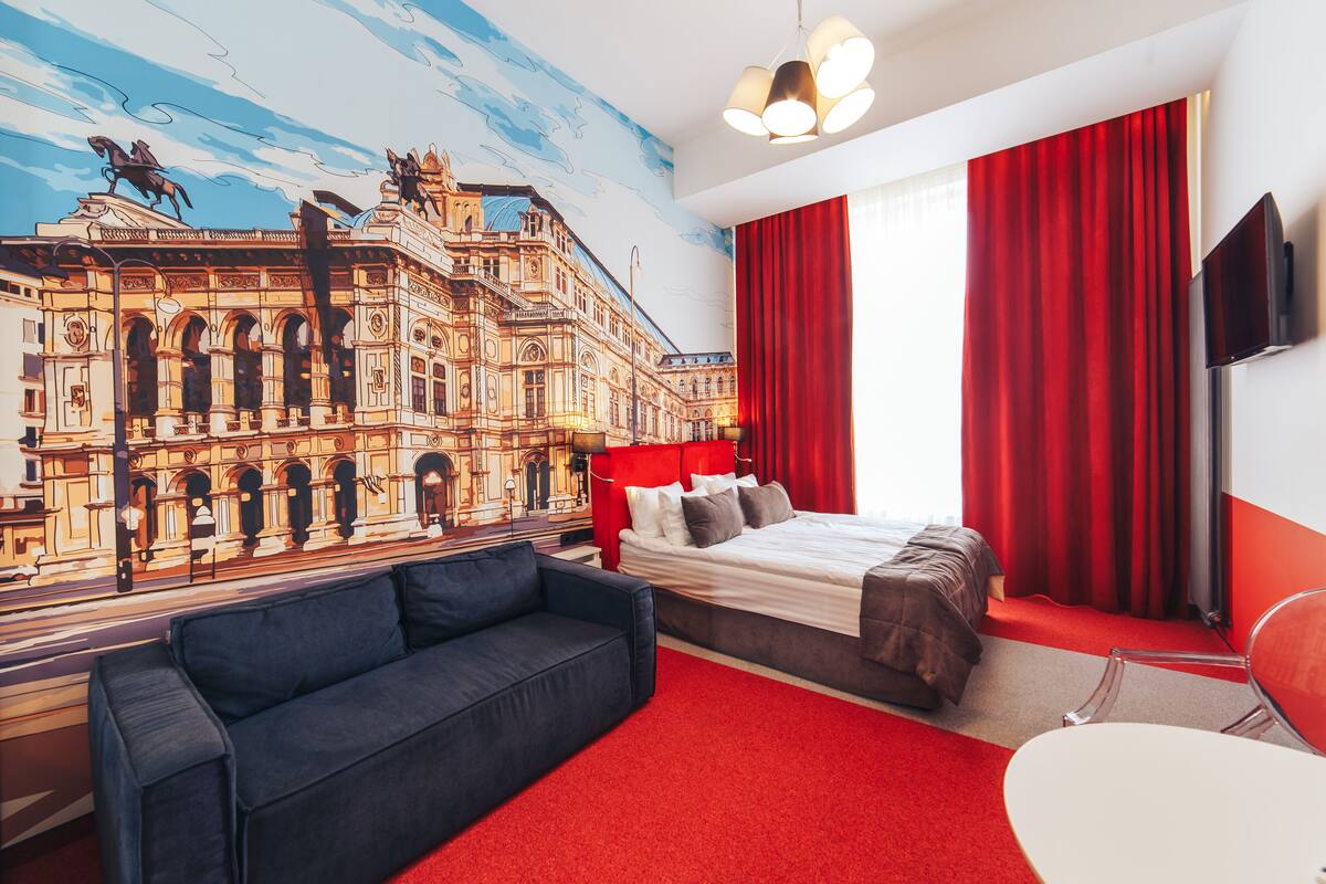 Basic Quadruple Room | 2 bedrooms, individually decorated, iron/ironing board, free WiFi