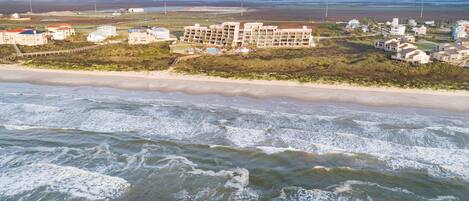 Accommodatie ligt op het strand