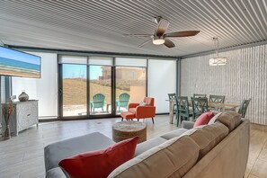 TV, ping pong, streaming services