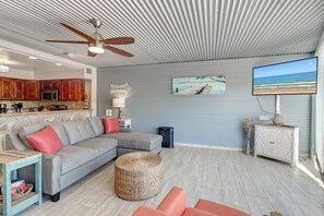 TV, ping pong, streaming services