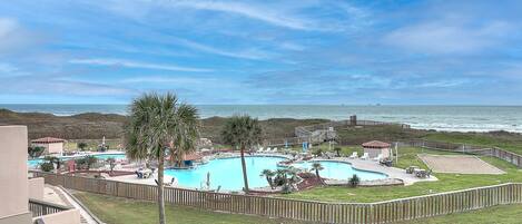Una piscina climatizada