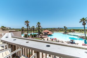 Una piscina riscaldata