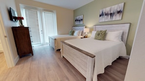 Appartement, Meerdere bedden, balkon | 3 slaapkamers, gratis wifi