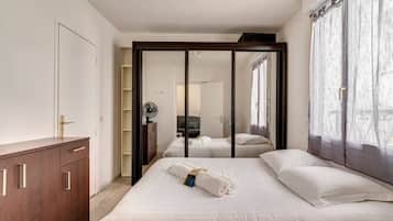 1 Schlafzimmer, Bügeleisen/Bügelbrett, kostenloses WLAN, Bettwäsche
