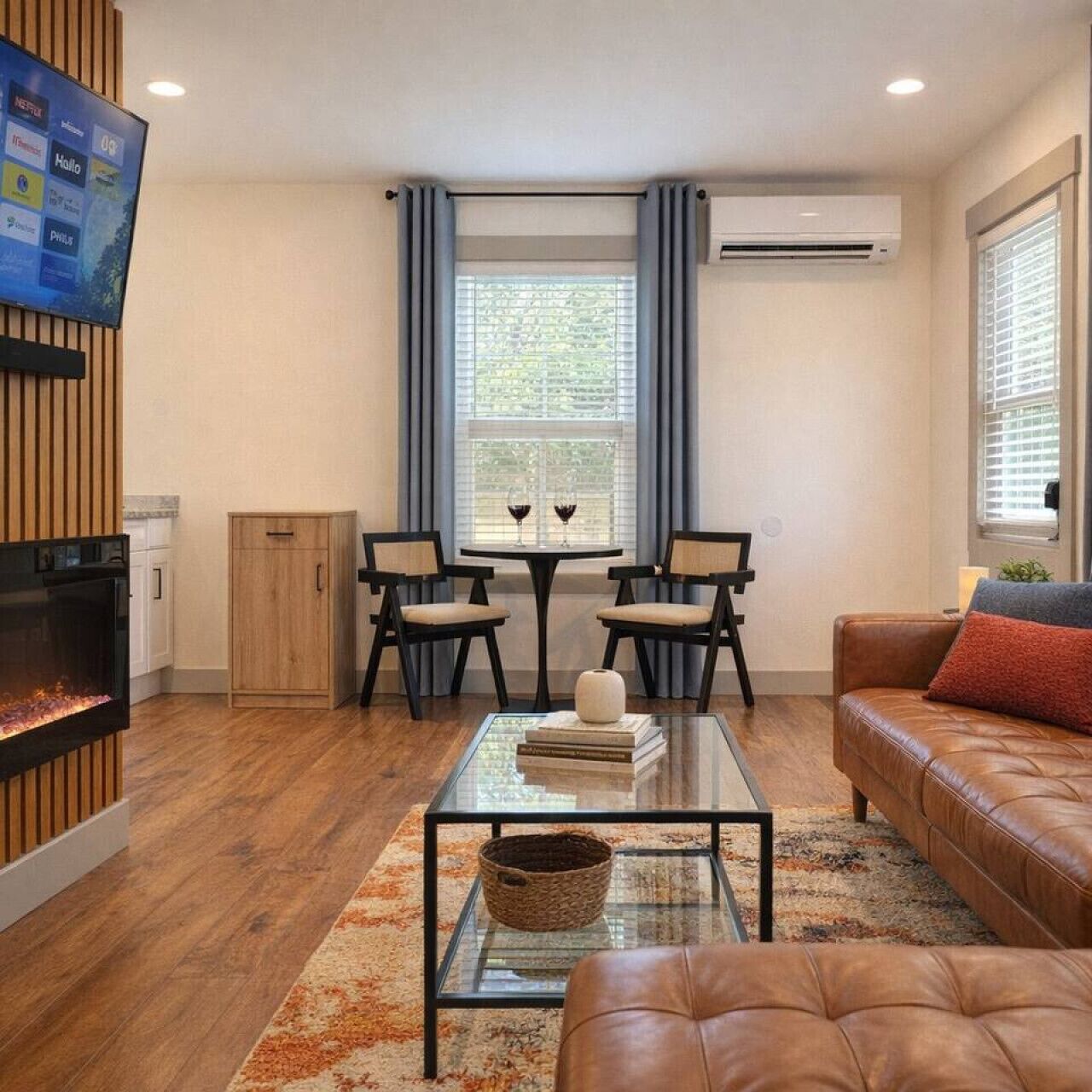 Una televisión, Netflix, servicios de streaming