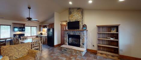 Televisión y reproductor de DVD