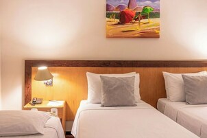 Standard Triple Room | Premium bedding, desk, laptop workspace, soundproofing