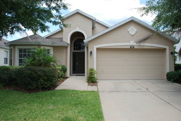 Majoituspaikan julkisivu