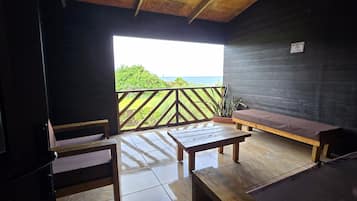 Familiehytte, havutsikt | Terrasse/patio