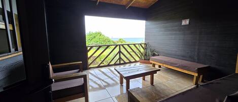 Cabane Familiale, vue océan | Terrasse/Patio