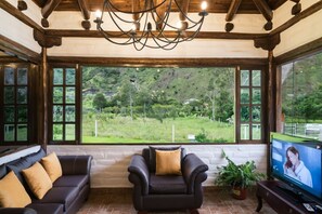 Sitteområde i lobbyen