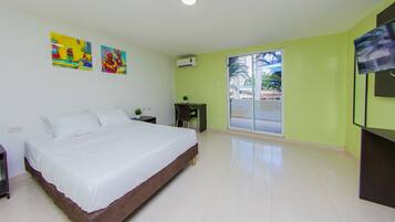 Superior Double Room | In-room safe, individually decorated, desk, blackout drapes