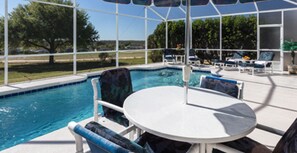 Outdoor pool - 5BR Davenport Pool Home by Watson-507GE (Davenport)