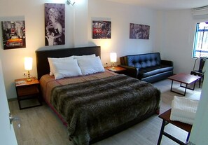 Elite Double Room, Mountain View | Premium bedding, in-room safe, individually decorated - Casa Azul La Garrucha (Jardin)