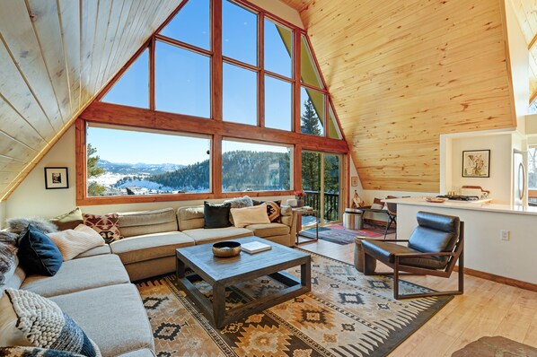 تلفزيون، مدفأة، كُتُب