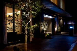 Front of property – evening/night