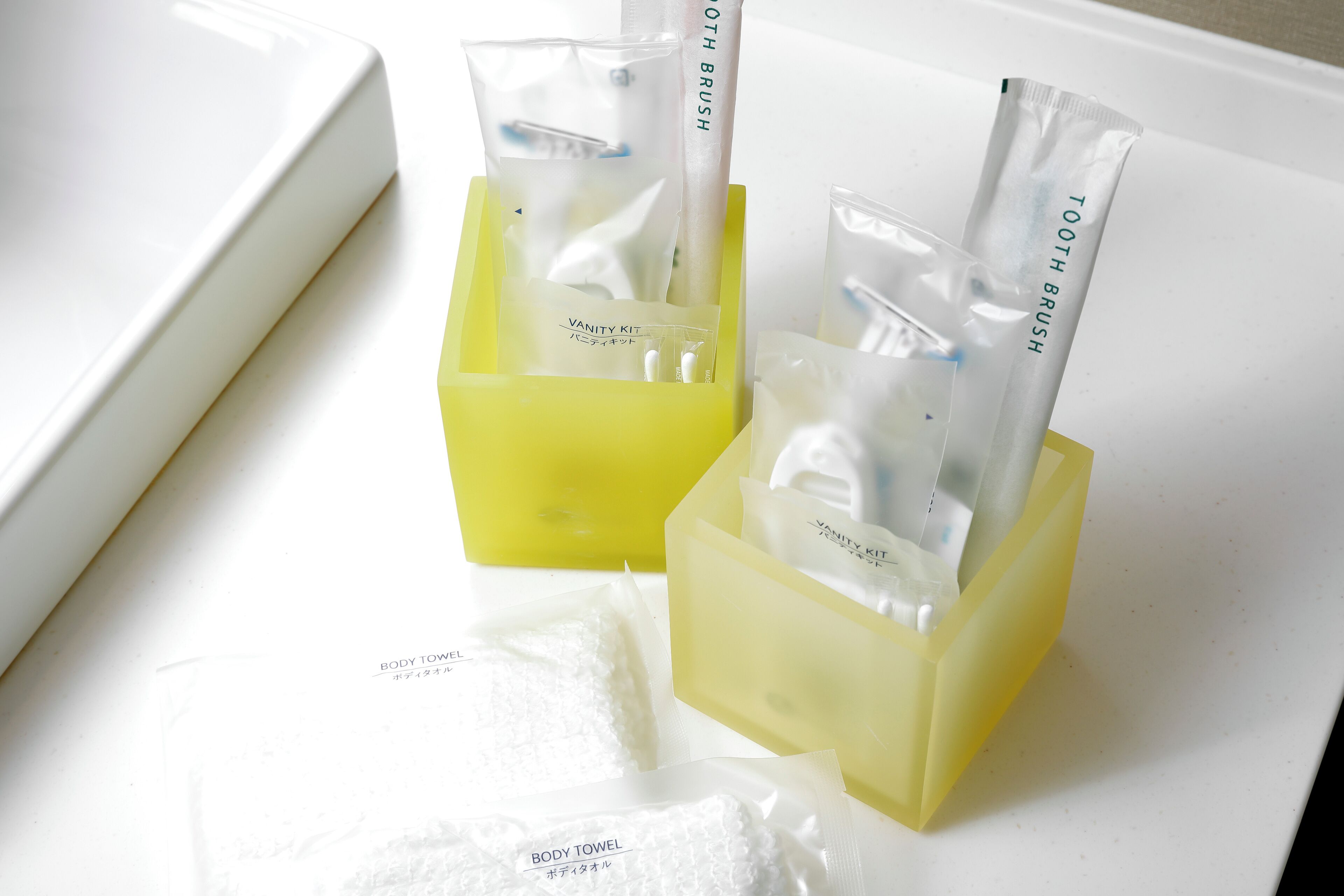 separate bathtub and shower, hair dryer, slippers, bidet