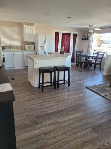 Desert living close to  the Colorado river and casinos