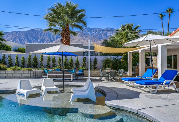 Alberca al aire libre 