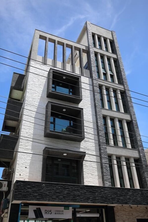 Fassade der Unterkunft