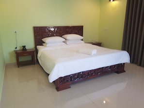 Premium bedding, free WiFi, bed sheets