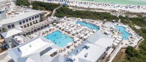 Una piscina climatizada