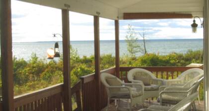 Charity Island Lightkeepers Home Big Charity Island