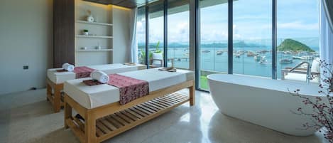 Couples treatment room(s), body treatments, body scrubs, massages