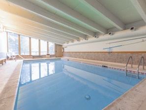 Indoor pool, outdoor pool - Keystone Condo- Steps to Lift- Riverfront- Pool-Hot Tub-STR25-00046950 (Dillon)