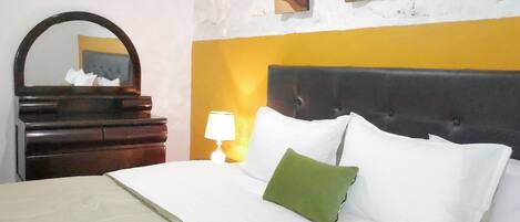 Standard Apartment, 1 King Bed | 1 bedroom, desk, laptop workspace, free WiFi