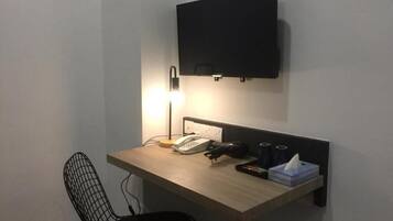 Desk, iron/ironing board, free WiFi, bed sheets