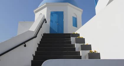 Blue White