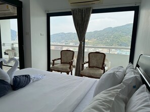 Panoramic Apartment, 2 Bedrooms, Mountain View | 1 bedroom, in-room safe, iron/ironing board, free WiFi - Patong Tower by Lofty (Patong)