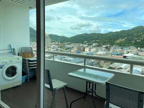City Apartment, 2 Bedrooms | Terrace/patio - Patong Tower by Lofty (Patong)
